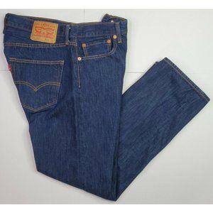 Levis 501 Button Fly Jeans 34x30 Red Tab 5 Pocket